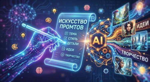 как писать промт